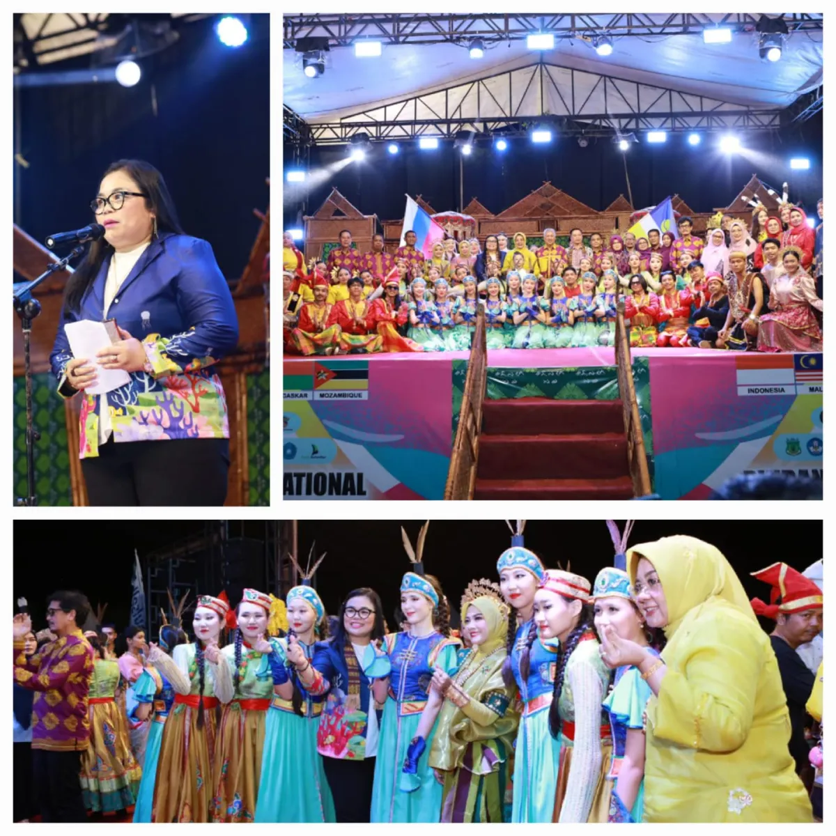 Adventure Culture Pinrang International Folklore Festival 2025 Resmi Dibuka di Lasinrang Park