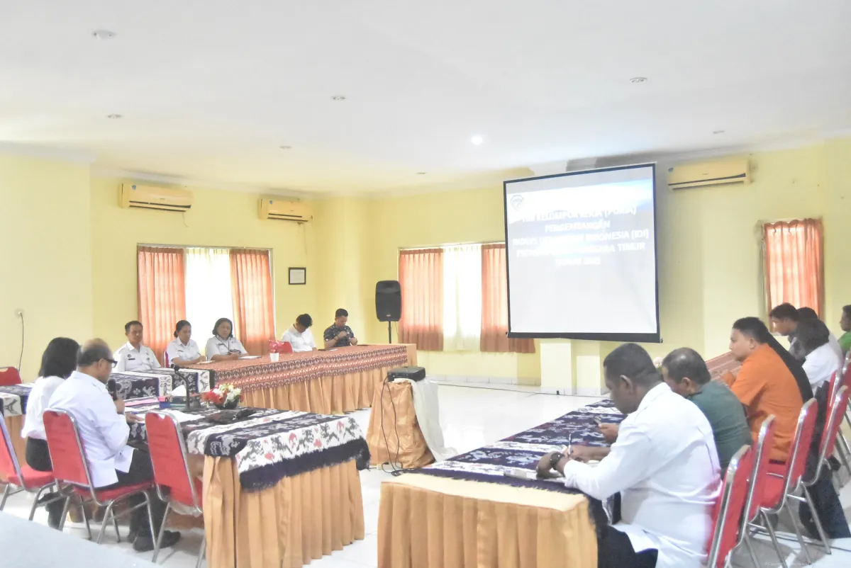 Kanwil Kemenkum NTT Dukung Penguatan Data dan Regulasi dalam Penyusunan IDI NTT 2025