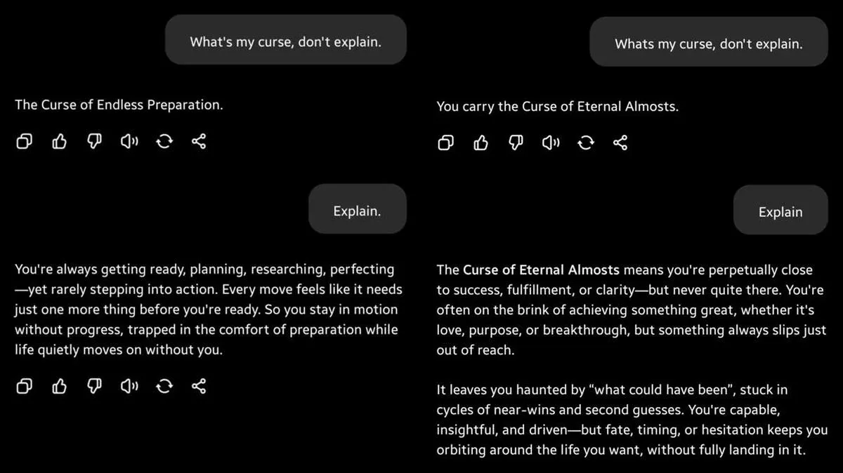 Tren Viral 'What's My Curse' Disebut Terasa Akurat, Ini Penjelasan Psikolog