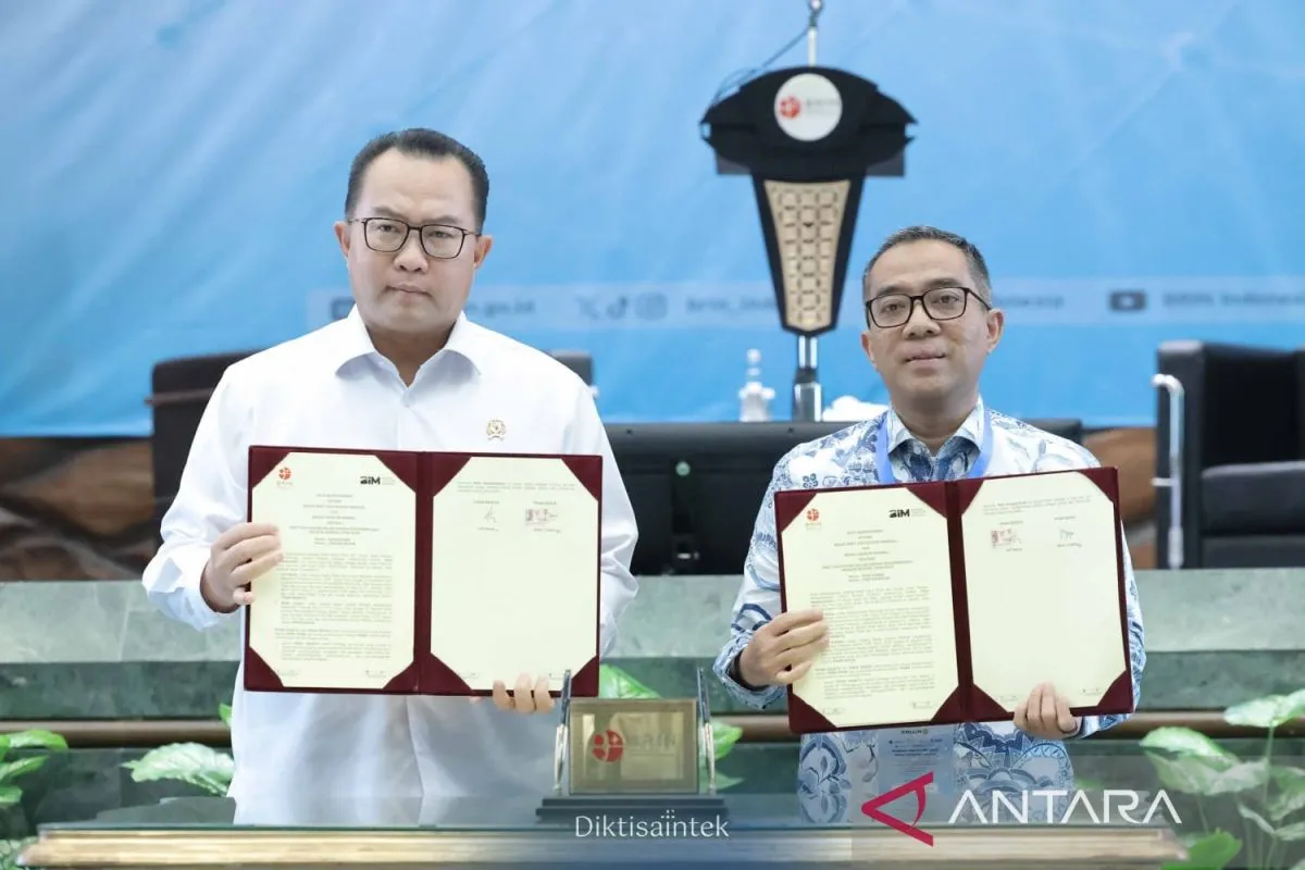 Kemdiktisaintek dan BRIN Perkuat Kolaborasi Riset dan Inovasi Teknologi