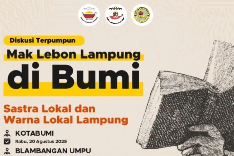 Dewan Kesenian Lampung Gelar Diskusi Terpumpun untuk Menggali Sastra Lokal dan Warna Lokal