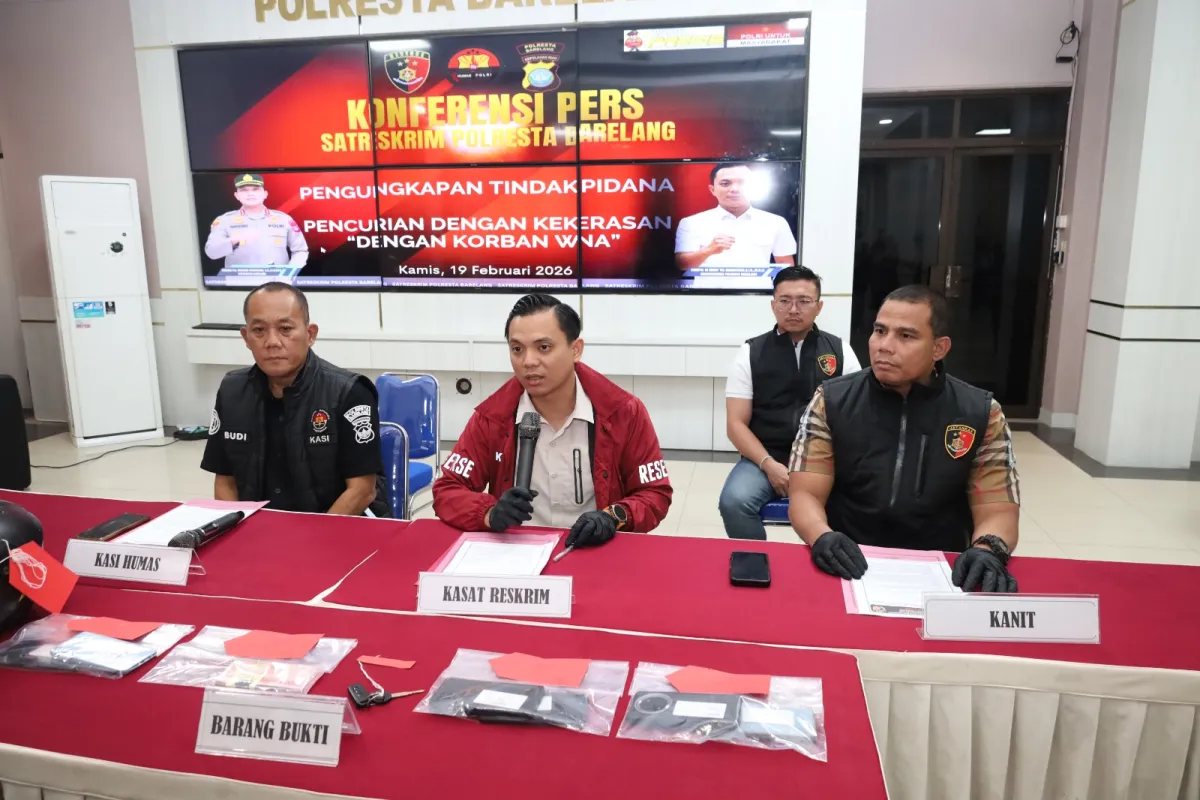 Polresta Barelang Tangkap Tiga Terduga Pelaku Pemerasan WN Malaysia Bermodus Aplikasi Kencan