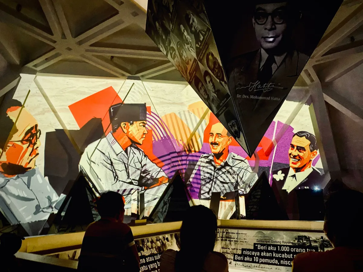 Pemutaran Film Sejarah 360 Derajat di Museum 10 November Tarik Antusias Pengunjung