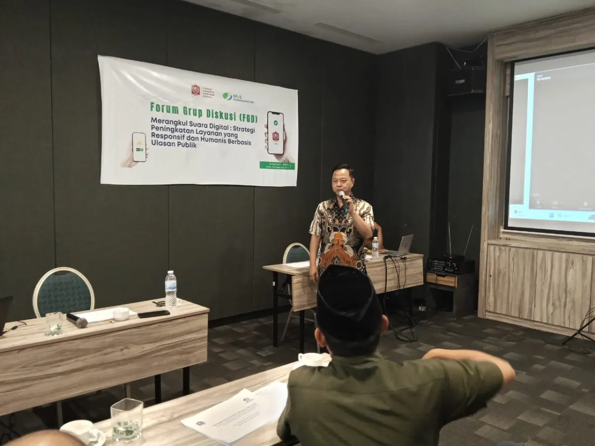 FGD di Jakarta Bahas Transformasi Layanan Komunikasi BPJS Ketenagakerjaan Berbasis Ulasan Publik