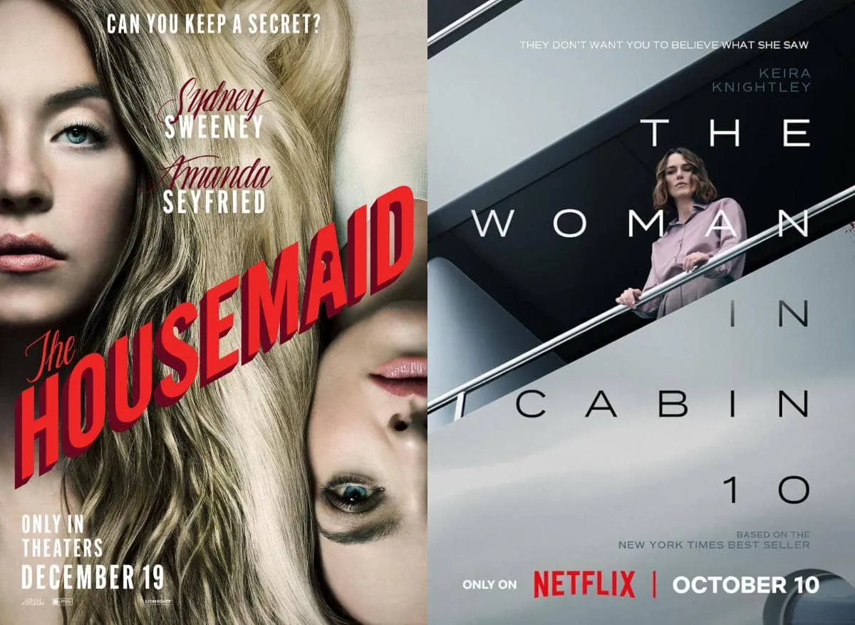 11 Film dan Serial Thriller Adaptasi Novel yang Tayang Sepanjang 2025