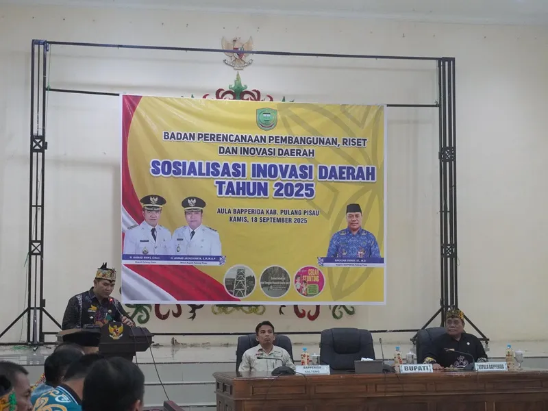 Bupati Pulang Pisau Buka Sosialisasi Inovasi Daerah, Dorong OPD Tingkatkan Pelayanan Publik