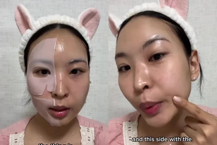 Viral Perbandingan Sheet Mask Kolagen dan Masker Rice Paper, Ini Klaim Efeknya pada Kulit