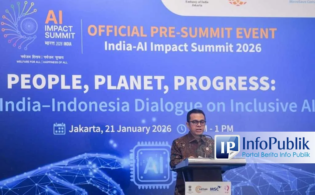 Indonesia dan India Tegaskan Kerja Sama AI untuk Transformasi Digital Inklusif
