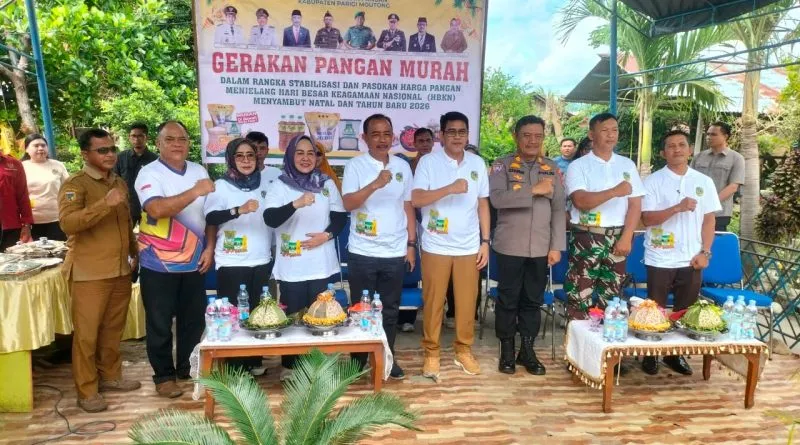 Polres Parigi Moutong Dukung Gerakan Pangan Murah untuk Jaga Stabilitas Harga Jelang Natal 2025 dan Tahun Baru 2026