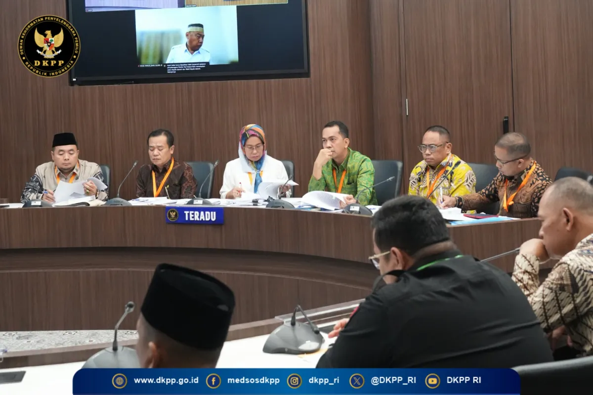 DKPP Periksa Ketua KPU RI dan Penyelenggara Pemilu Sulsel dalam Dua Perkara Etik Terkait Pilkada Palopo