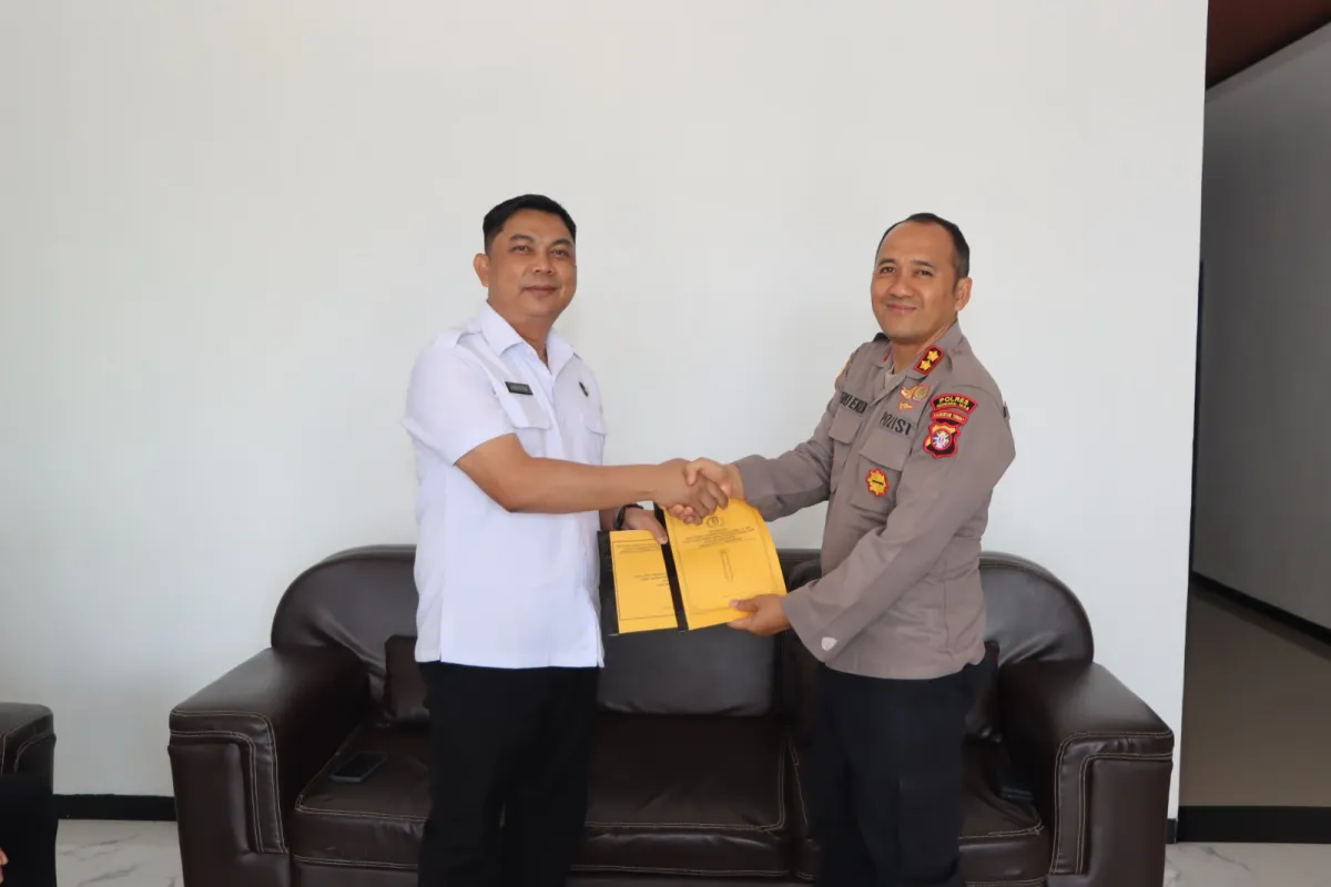Polres Gunung Mas Terima Dokumen Hasil Audit Kinerja Tahap I Itwasda Polda Kalteng
