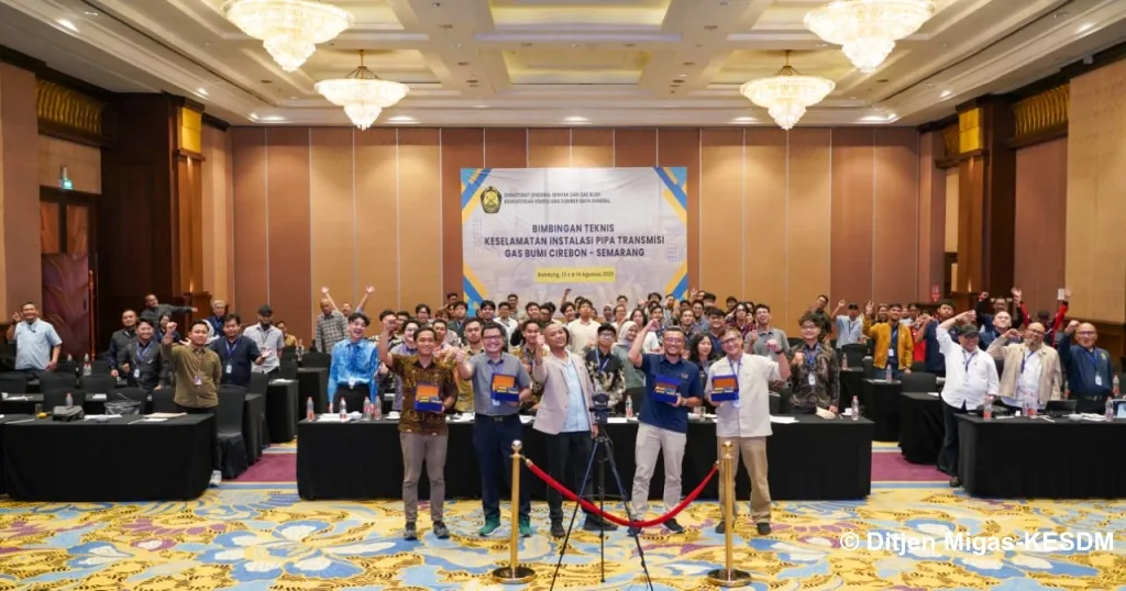 Ditjen Migas Gelar Bimtek Keselamatan Instalasi Pipa Gas Cisem di Bandung