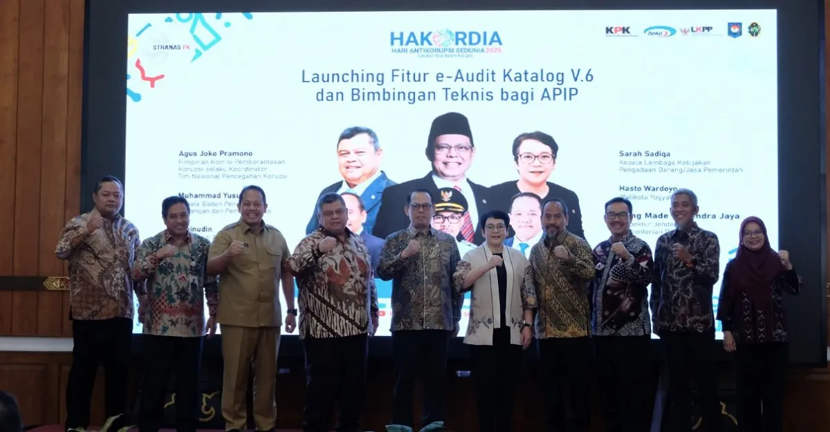 KPK Luncurkan Fitur e-Audit Katalog Versi 6, Perkuat Pengawasan Pengadaan Bersama BPKP dan LKPP