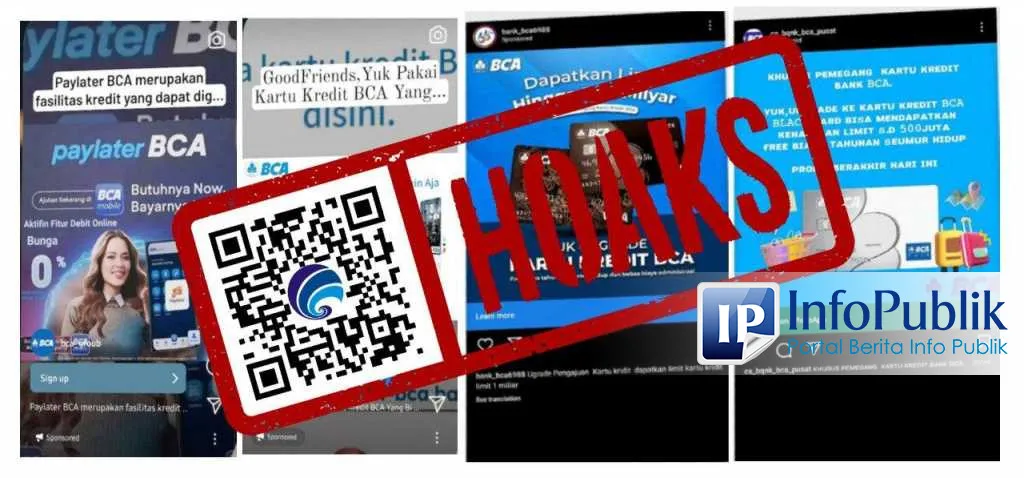 BCA Tegaskan Iklan Paylater dan Upgrade Kartu Kredit di Instagram adalah Penipuan
