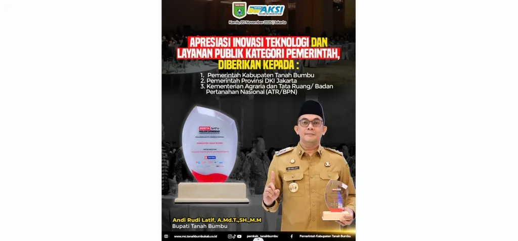 Pemkab Tanah Bumbu Terima Apresiasi B-Universe atas Inovasi Layanan Publik