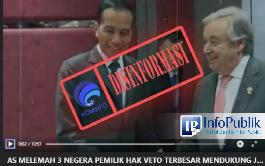 Klaim Tiga Negara Pemegang Hak Veto Dukung Jokowi Jadi Sekjen PBB Dinilai Keliru