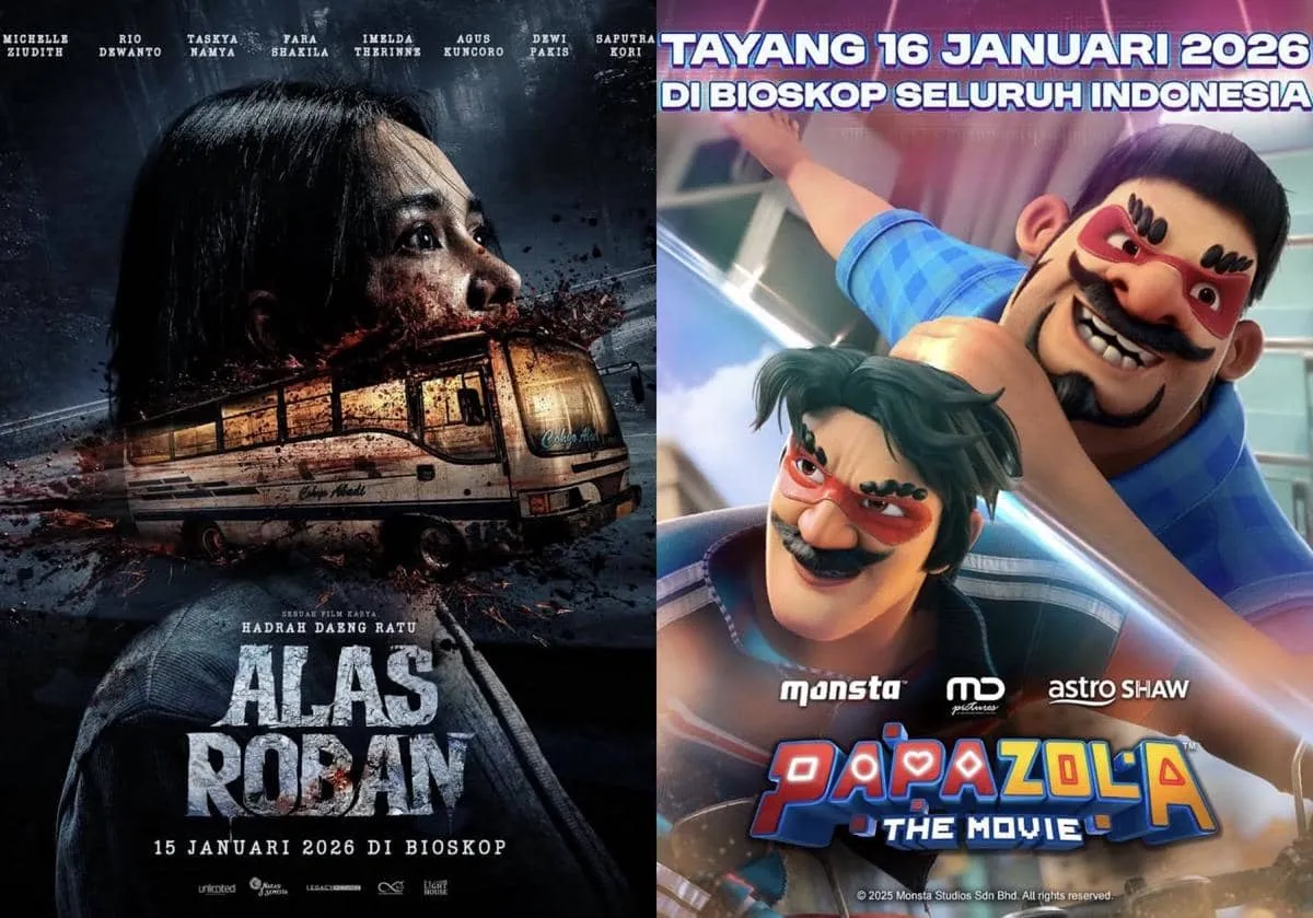 Daftar Film Tayang di Bioskop Indonesia Januari 2026: Dari Horor Lokal hingga Sekuel Hollywood