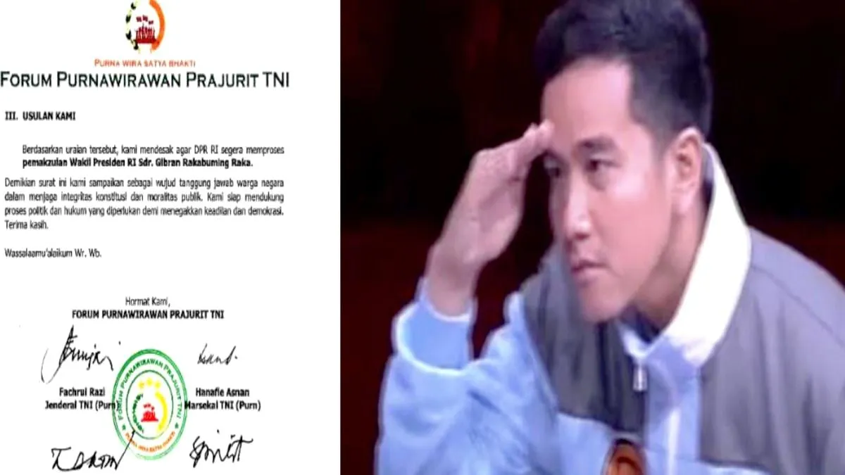 Analisis Hukum: Usulan Pemakzulan Gibran Dinilai Belum Bertumpu pada Dasar Konstitusional yang Kuat