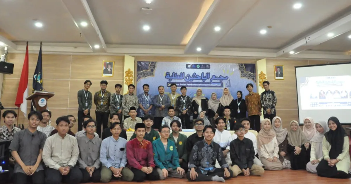 FDI UIN Jakarta Gelar Majma‘ al-Bāḥiṡīn, Bahas Fintech Syariah dan Isu Ekologi Raja Ampat