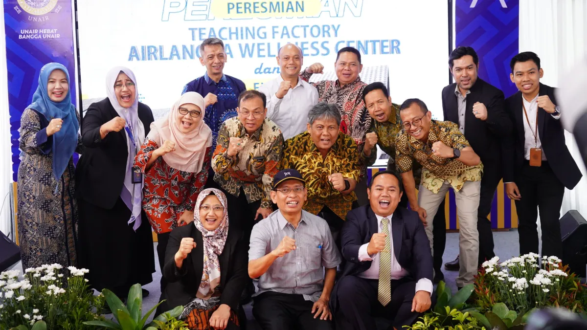 Fakultas Vokasi UNAIR Meluncurkan Teaching Factory Airlangga Wellness Center (AWC)