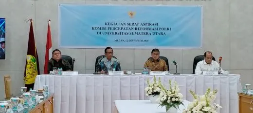 Serap Aspirasi di Sumut, Komisi Reformasi Polri Didorong Jaga Independensi dan Bebas Intervensi Politik