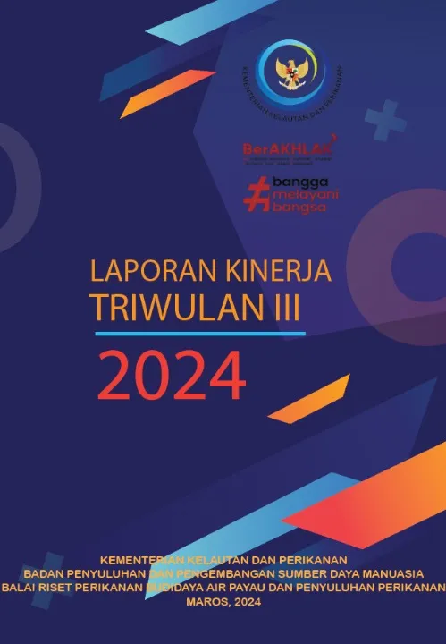 BRPBAPPP Catat Capaian Kinerja Korporat 114,60% pada Triwulan III 2024