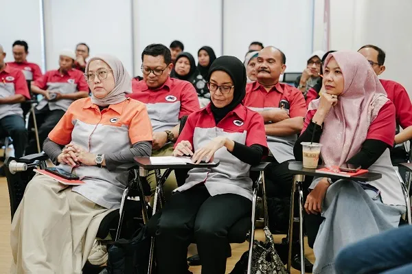 Shopee dan JNE Gelar Pelatihan Bisnis Kuliner Online bagi Karyawan Pra-Pensiun