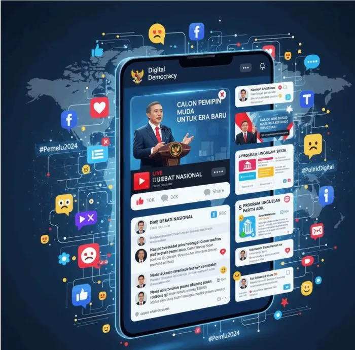 Digitalisasi Politik dan Krisis Literasi: Tantangan Ideologi di Ruang Publik Indonesia