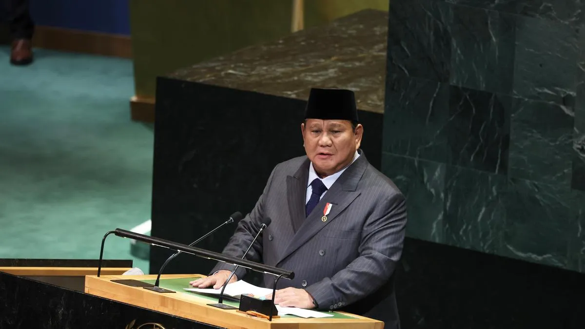 Pidato Prabowo di KTT Solusi Dua Negara: Duka untuk Gaza hingga Syarat Pengakuan Israel