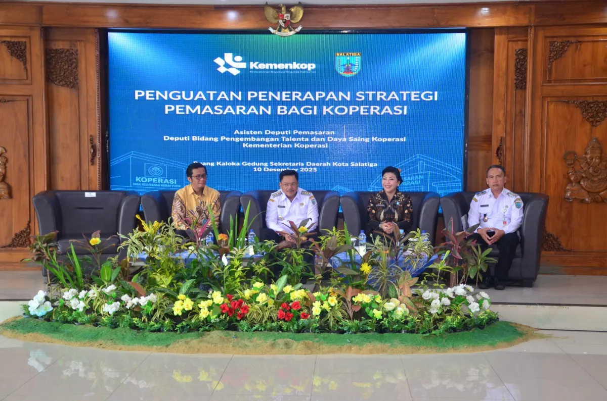 Wali Kota Salatiga Buka Pelatihan Strategi Pemasaran untuk Penguatan Daya Saing Koperasi