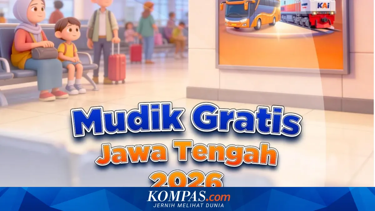 Panduan Daftar Mudik Gratis Pemprov Jateng 2026 lewat Aplikasi JNN, Kuota Dibuka Mulai 12 Februari