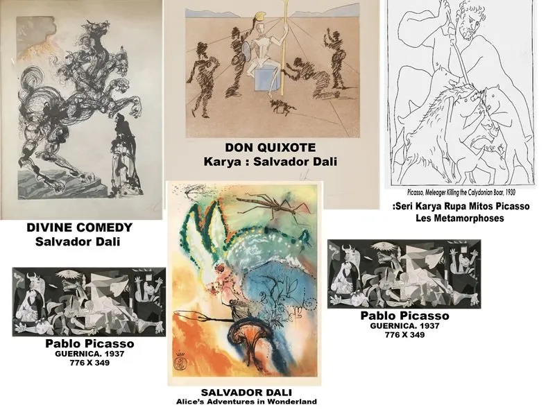 Diskusi di Denpasar Mengulas ‘Senyawa’ Sastra dan Seni Rupa, dari Dalí hingga Kolaborasi Seniman Bali