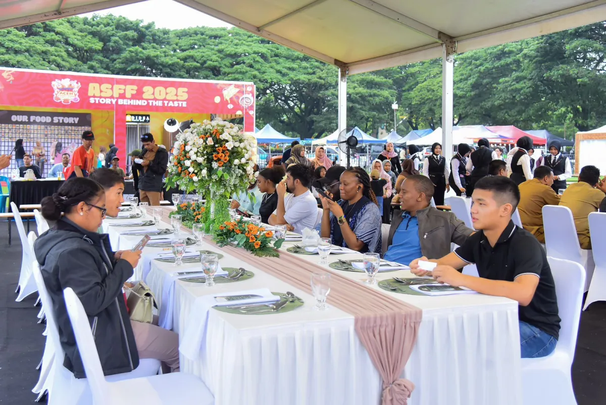 Aceh Street Food Festival 2025 Digelar di Blangpadang, Angkat Kisah di Balik Kuliner Lokal