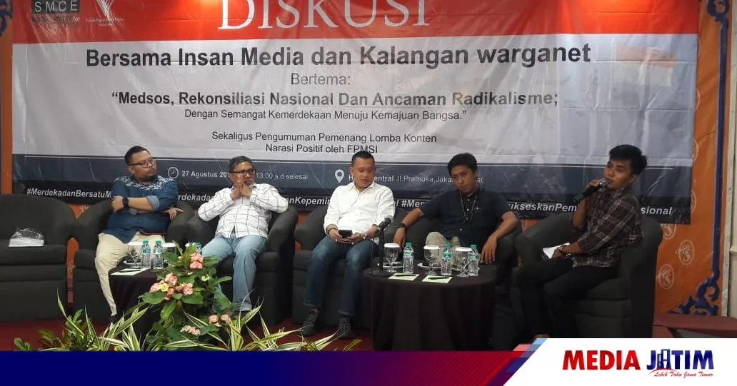 Diskusi SMCE: Medsos Dinilai Dimanfaatkan Kelompok Radikalisme untuk Propaganda Politik