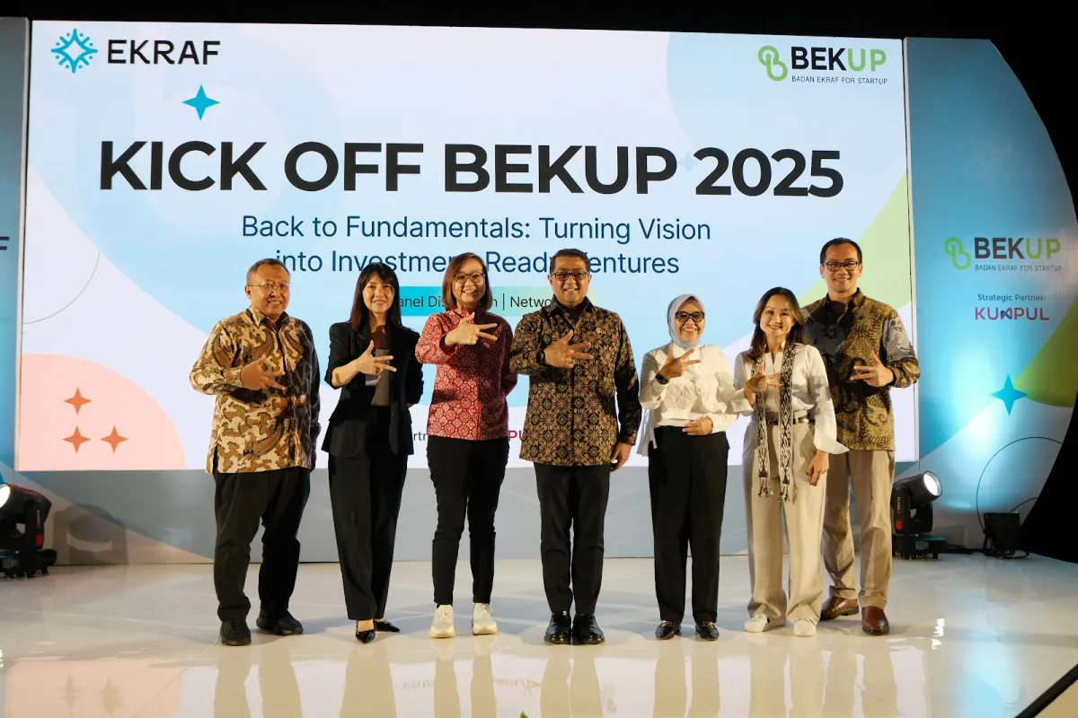 Kemenekraf Resmi Meluncurkan Program BEKUP 2025 untuk Percepat Pertumbuhan Startup Digital