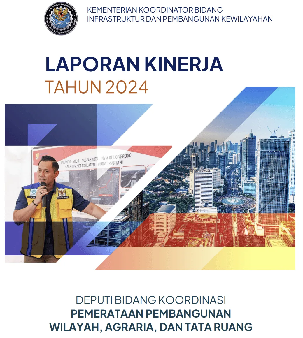 Laporan Kinerja 2024 Deputi Pemerataan Wilayah, Agraria, dan Tata Ruang Fokus Oktober–Desember