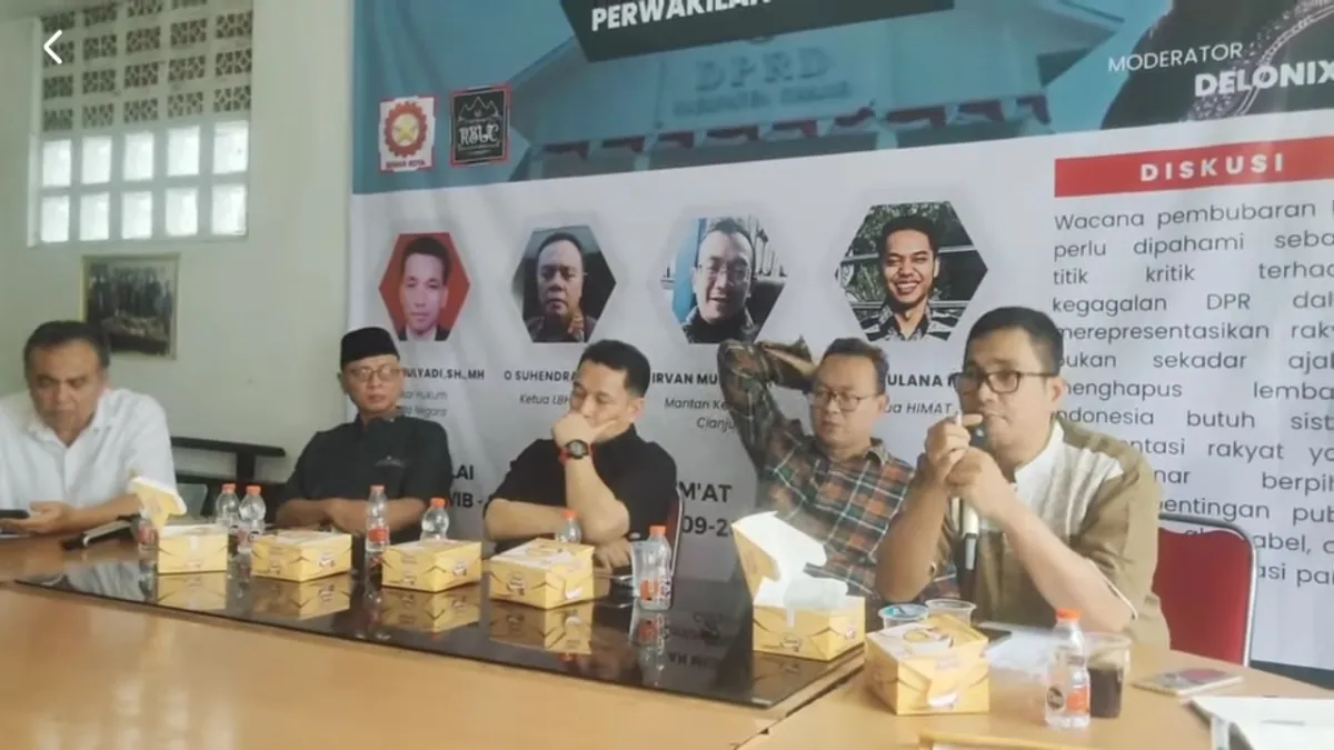 Diskusi Publik di LBH Cianjur Serukan Reformasi Sistem Partai Politik dan Revisi UU MD3