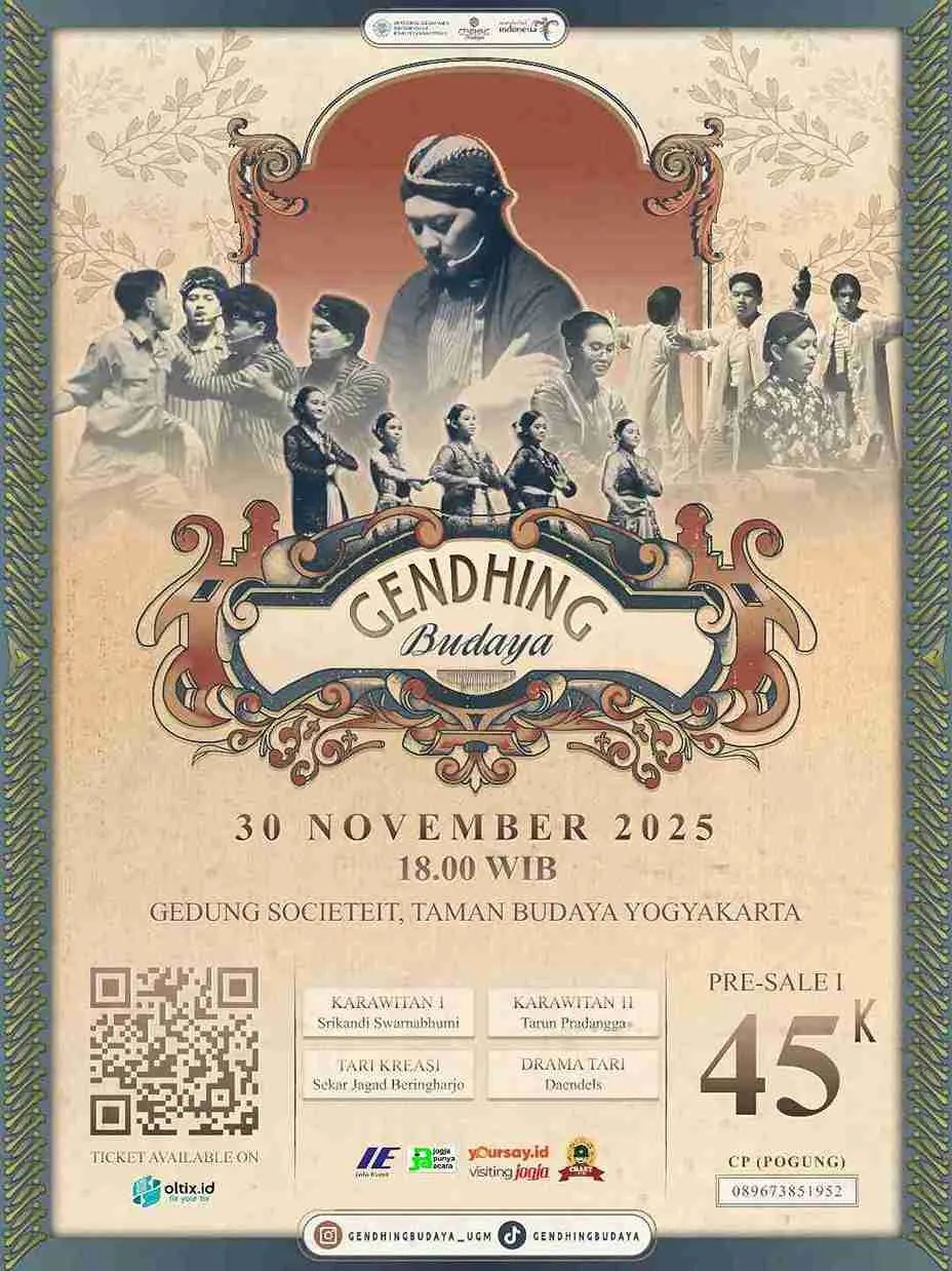 Jadwal Event di Jogja Sepanjang November 2025: Film, Jazz, Lari, hingga Seni Tradisi