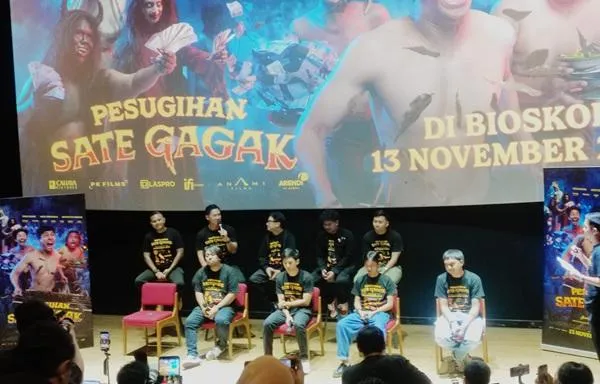 Film Komedi-Horor “Pesugihan Sate Gagak” Soroti Ambisi Kaya Instan, Tayang 13 November 2025