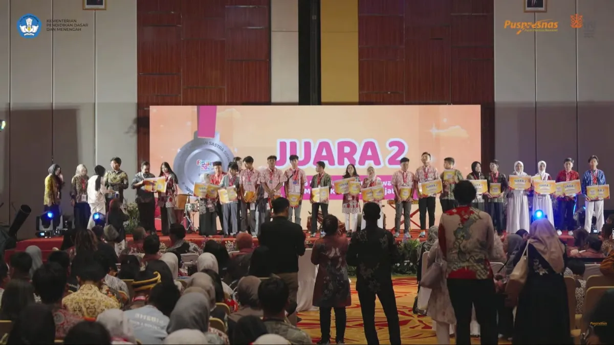 FLS3N Pendidikan Menengah 2025 Ditutup di IKJ, 855 Finalis Bersaing dari 89.241 Peserta