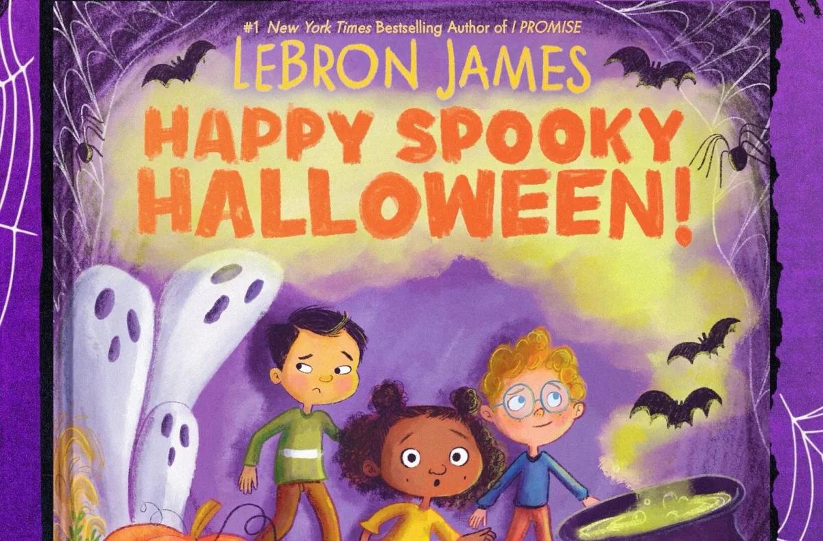 LeBron James Umumkan Buku Anak-anak Bertema Halloween, Rilis Juli 2026