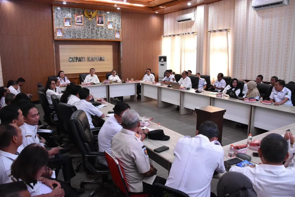 Pemkab Kapuas Gelar Rapat Persiapan Proyek Strategis 2026, Tekankan Ketepatan Sasaran Program Prioritas