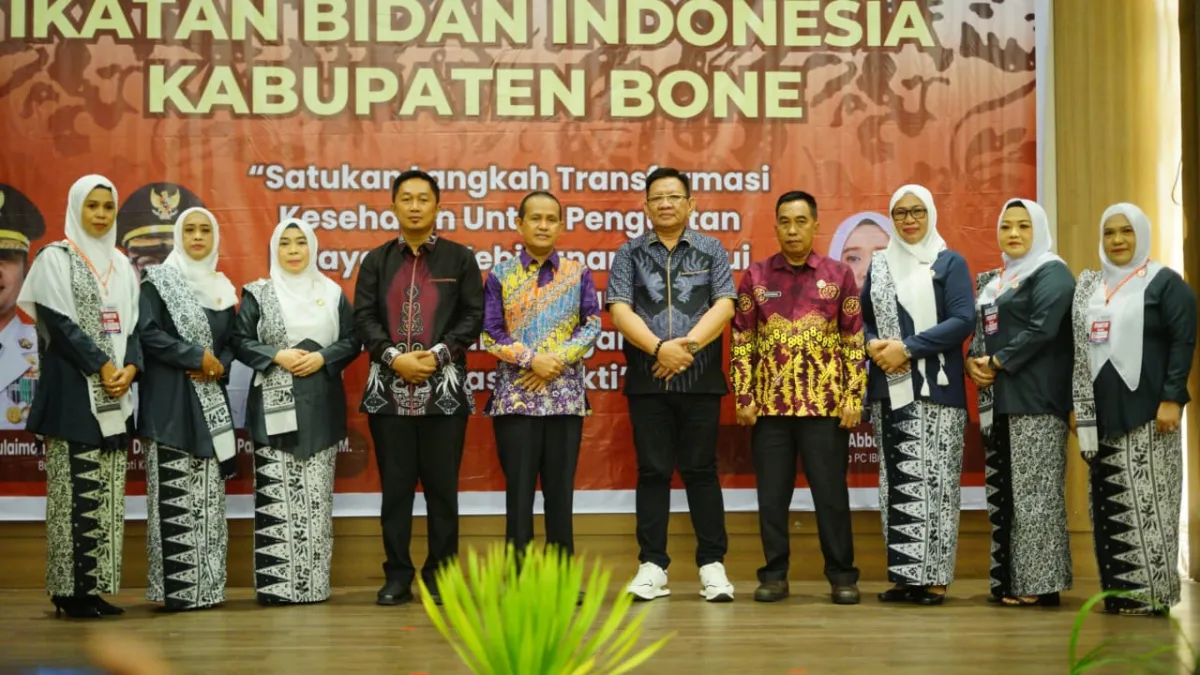 Pj Sekda Bone Buka Muscab VIII IBI Kabupaten Bone 2025