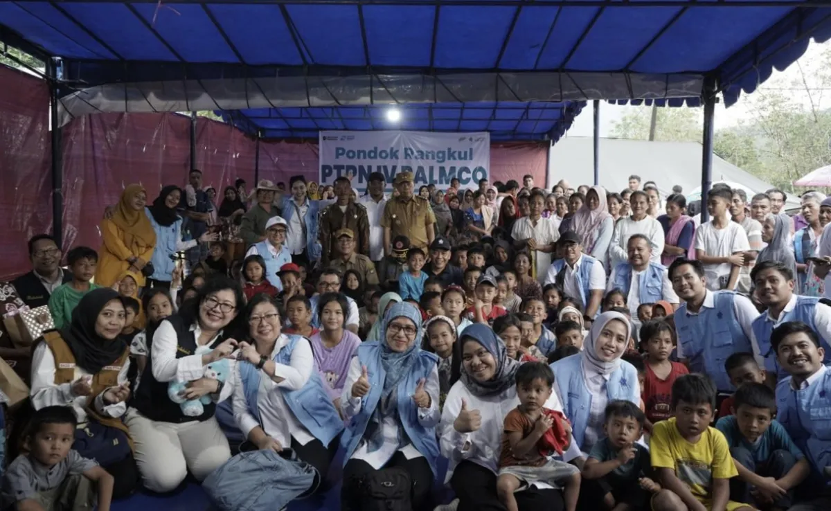 PalmCo Resmikan Pondok Rangkul untuk Pemulihan Psikososial Warga Pascabanjir di Batangtoru