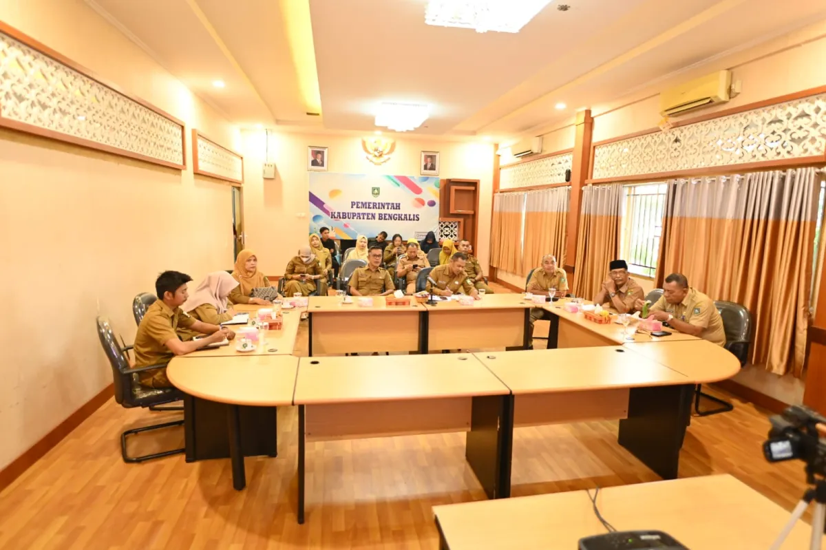 Wabup Bengkalis Pimpin Rakor Pengendalian Inflasi dan Evaluasi Dukungan Program 3 Juta Rumah