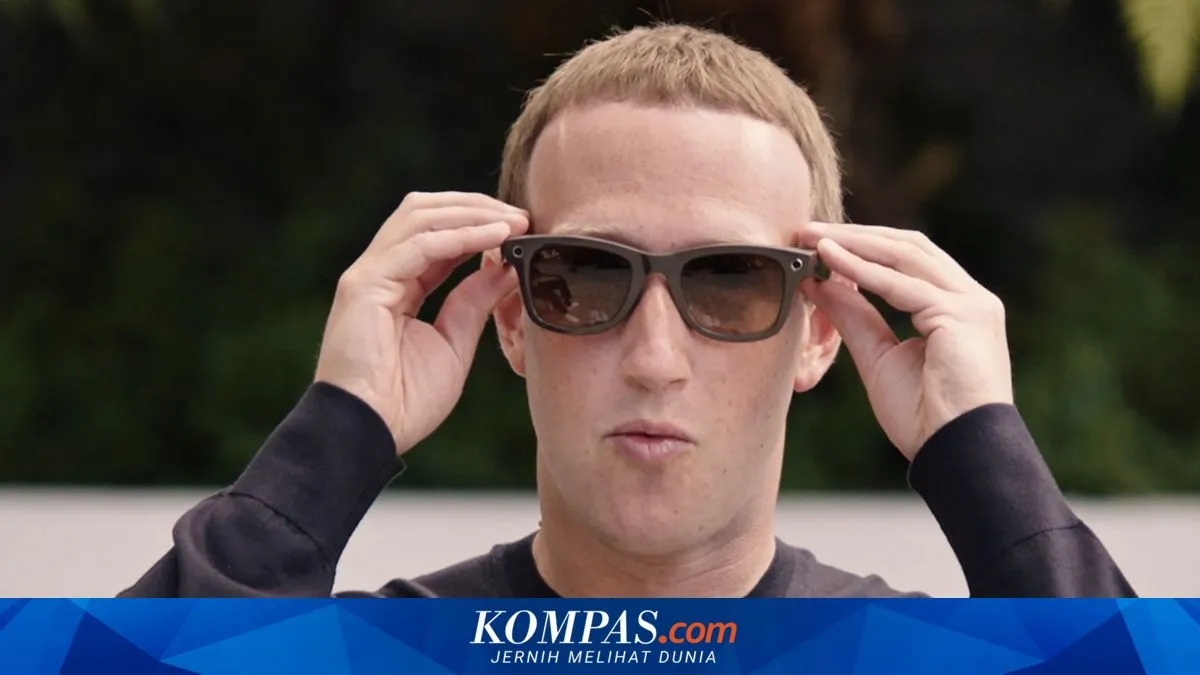 Zuckerberg Prediksi Kacamata Pintar Berbasis AI Bisa Jadi “Smartphone Baru”