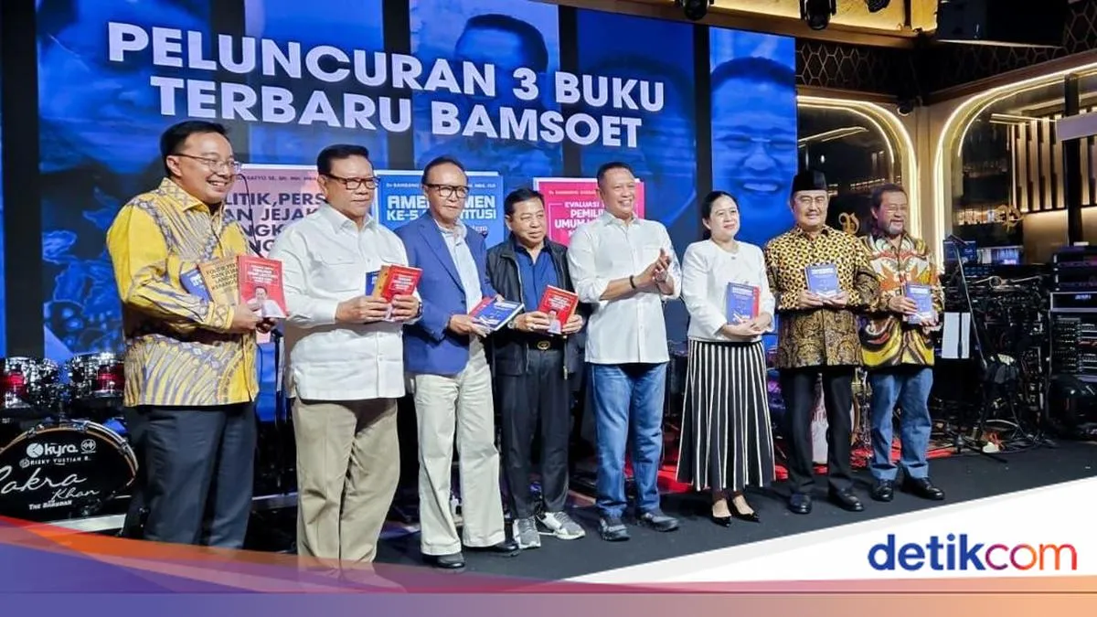 Bamsoet Luncurkan Tiga Buku Baru, Angkat Gagasan Amendemen Konstitusi hingga Evaluasi Pemilu Langsung
