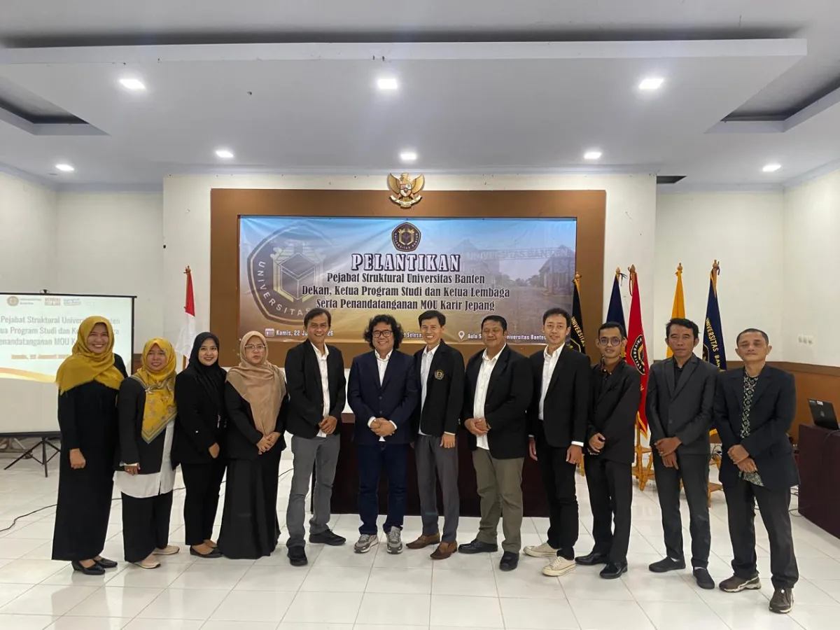 Universitas Banten Resmi Restrukturisasi dan Lantik Pimpinan Baru, Usung Tagline “Kampus Riset, Inovasi Berdampak”