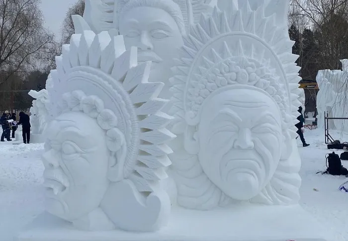 Tim Seniman Pecatu-Bali Raih Juara 3 di Kompetisi Patung Salju Internasional Harbin 2026