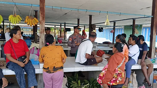 Polres Kepulauan Tanimbar Sosialisasikan KUHP Baru Terkait Miras Jelang Idulfitri